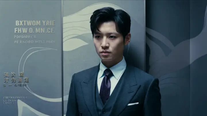 A restyled luxury campaign shot preserving subject structure in a transform-heavy Kling O1 workflow.